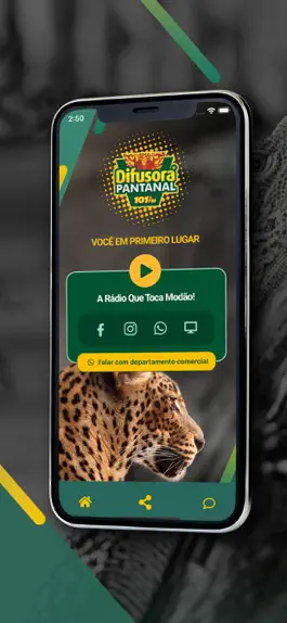 Game screenshot Difusora Pantanal FM apk