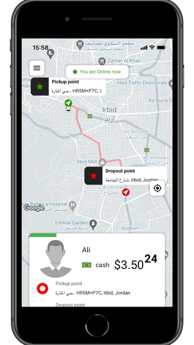 HiTaxi Driver - Be Captain Screenshot