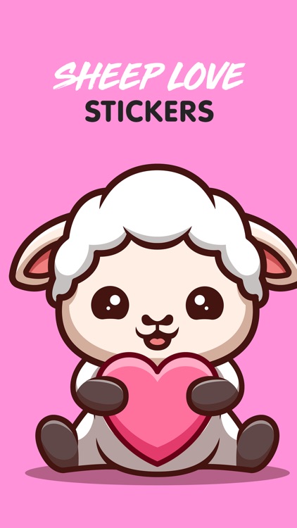 Sheep Love Stickers