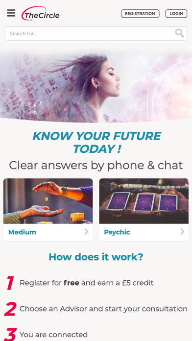 TheCircle - Your Psychic App Screenshot