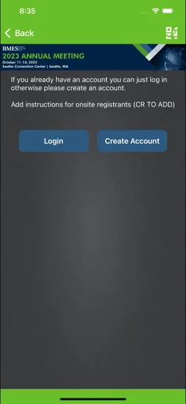 Game screenshot BMES Meetings apk