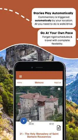 Game screenshot Meteora Monasteries Audio Tour hack