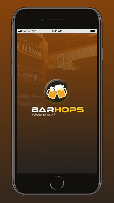 BarHops app screenshot
