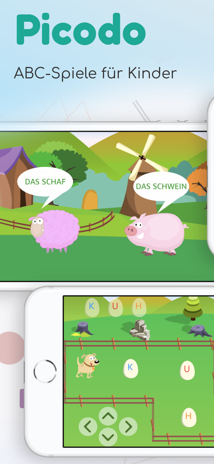 Spiele mit Buchstaben Wörtern