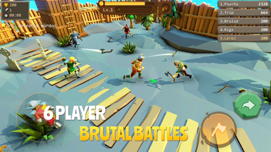 #5. Axe.IO Battlegrounds (iOS) 由: Usman Musaddiq