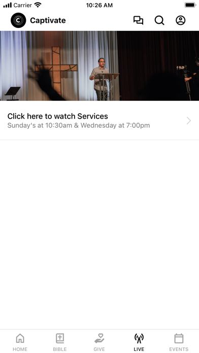 Captivate Church Milpitas Screenshot