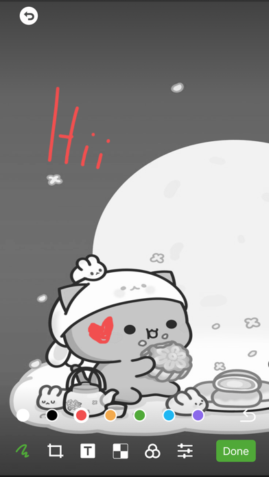 Mochi Peach Cat Wallpapers Screenshot