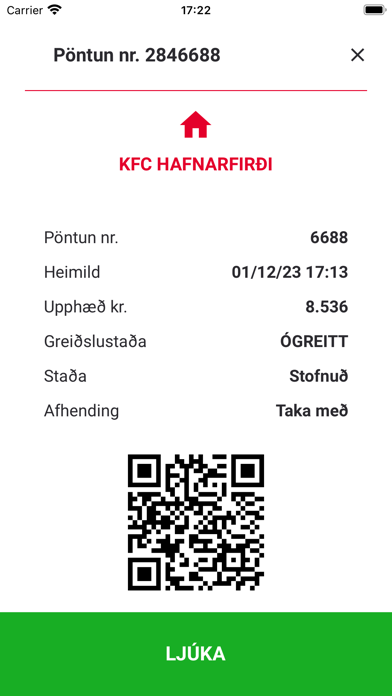 KFC Iceland Screenshot