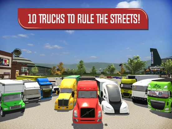 Delivery Truck Driver Sim iPad app afbeelding 5