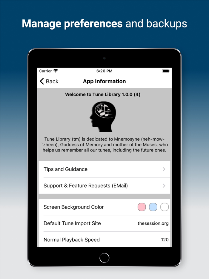 Tune Library - Mnemosyne