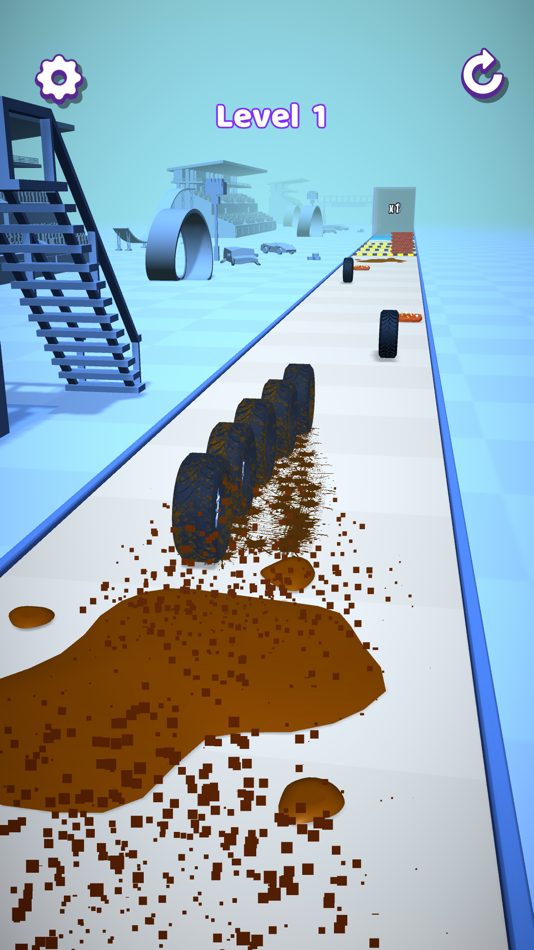 #1. Wheel Runner! (iOS) By: Mood Games OU