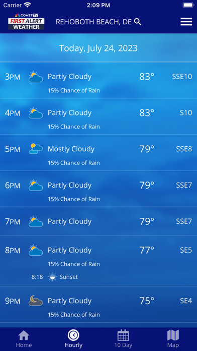 Screenshot #2 pour CoastTV First Alert Weather
