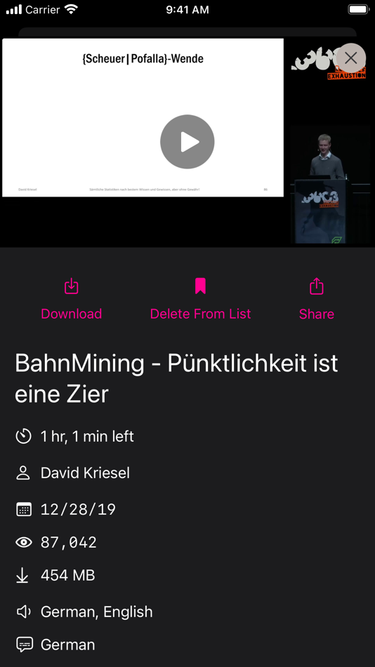 #2. vocTV (iOS) 由: Rainer Killinger