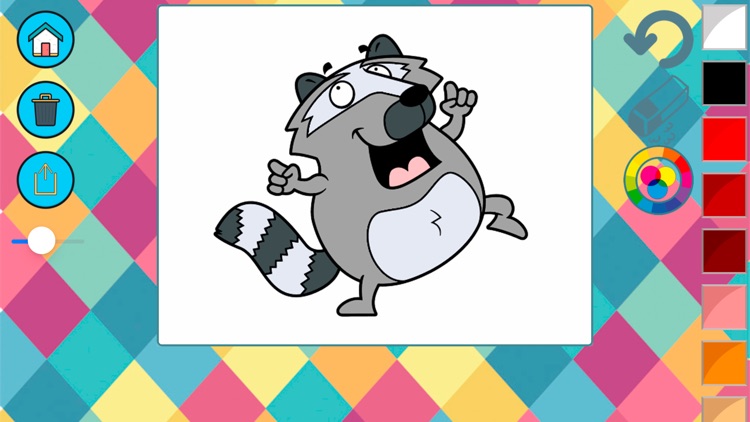 Book of animals to paint