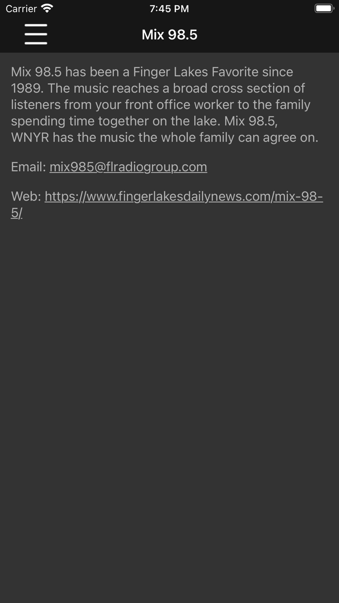 Mix 98.5