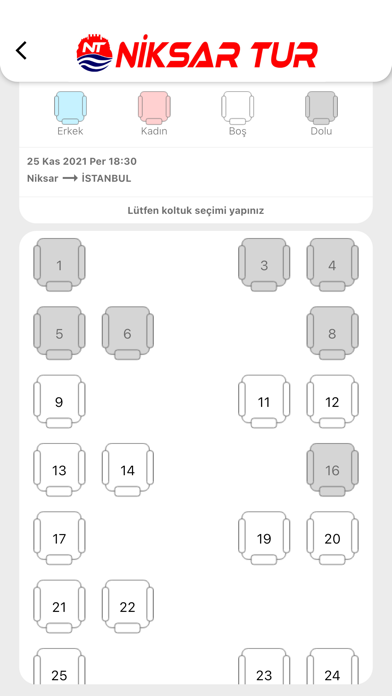 Lüks Niksar Turizm Screenshot