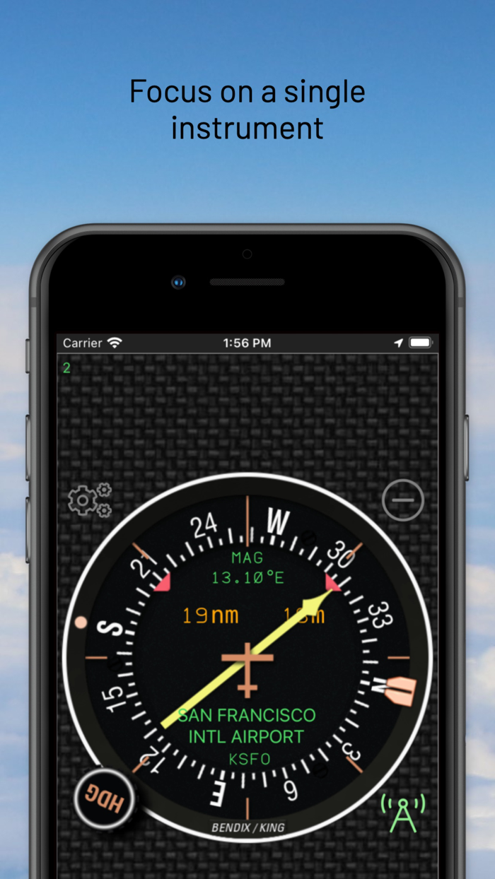 fDeck flight instruments