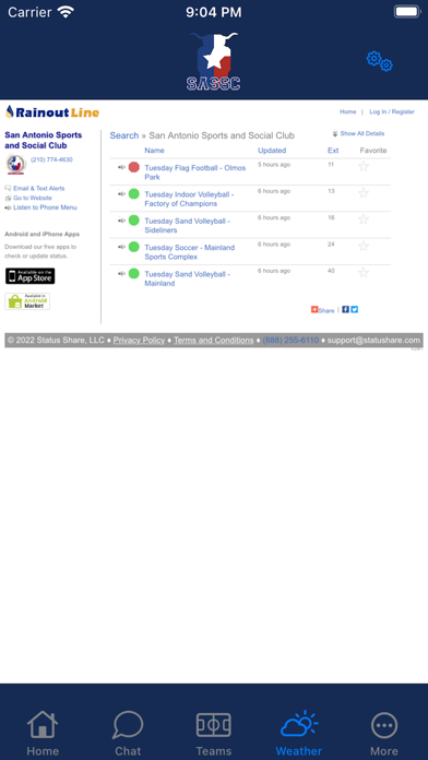 San Antonio S&SC Screenshot 3 - AppWisp.com San Antonio S&SC Screenshot 3 - AppWisp.com