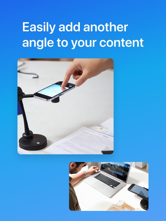 FineCam Webcam for PC and Mac iPad screenshot 9 - Photo & Video app