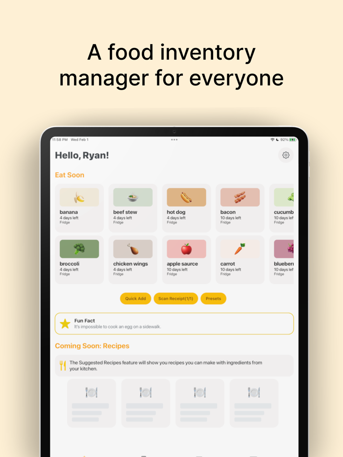 JustRipe Inventory Manager