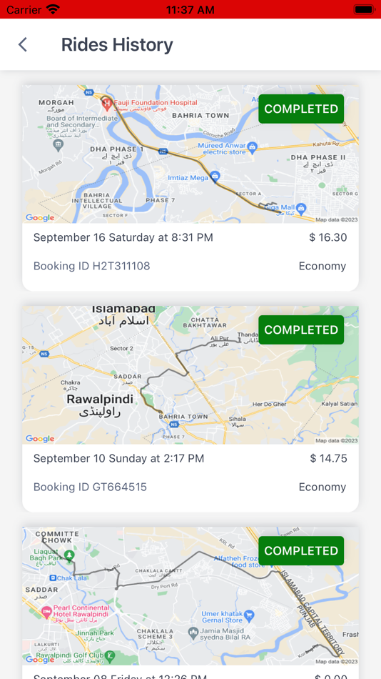 #7. Here2There Driver (iOS) Podle: Michael Parker