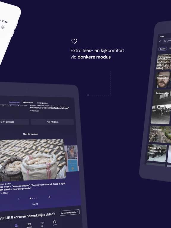 VRT NWS iPad screenshot 5 - News app