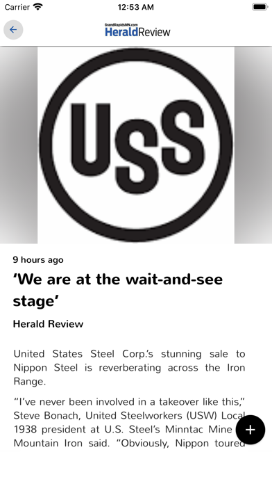 Grand Rapids Herald-Review Screenshot