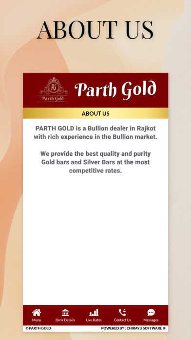 PARTH GOLD Screenshot
