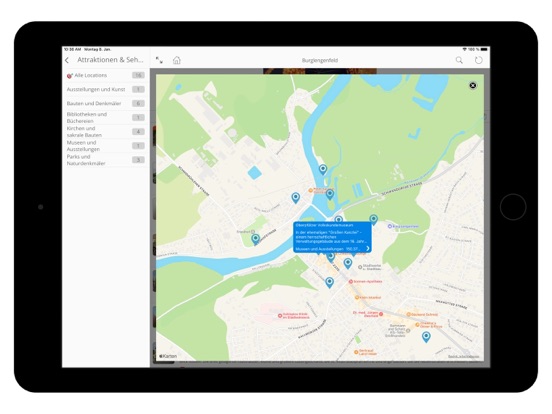 Burglengenfeld iPad screenshot