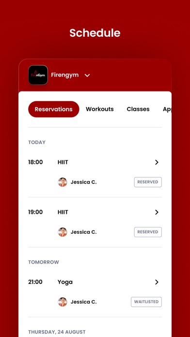 Firengym Screenshot