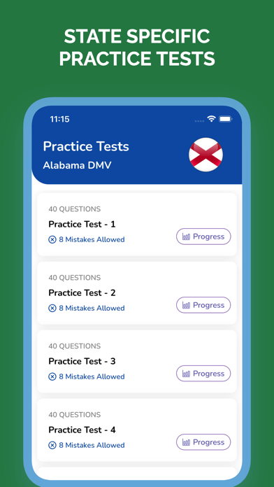 DMV Permit Test Practice 2025 Screenshot