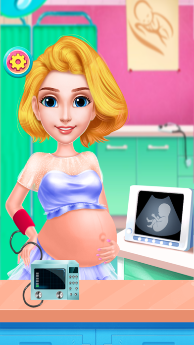 Pregnant Mom Salon Makeover Screenshot