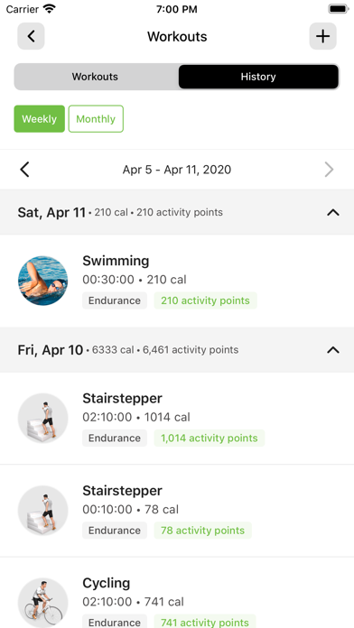 énergie Fitness Screenshot