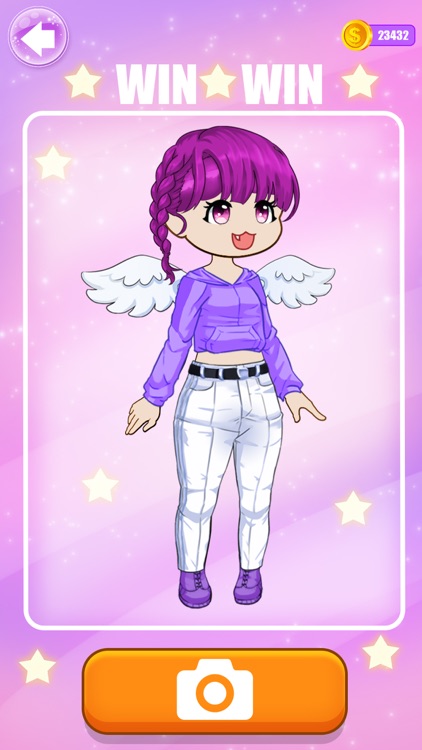 Chibi Dolls Makeover Dress Up screenshot-3