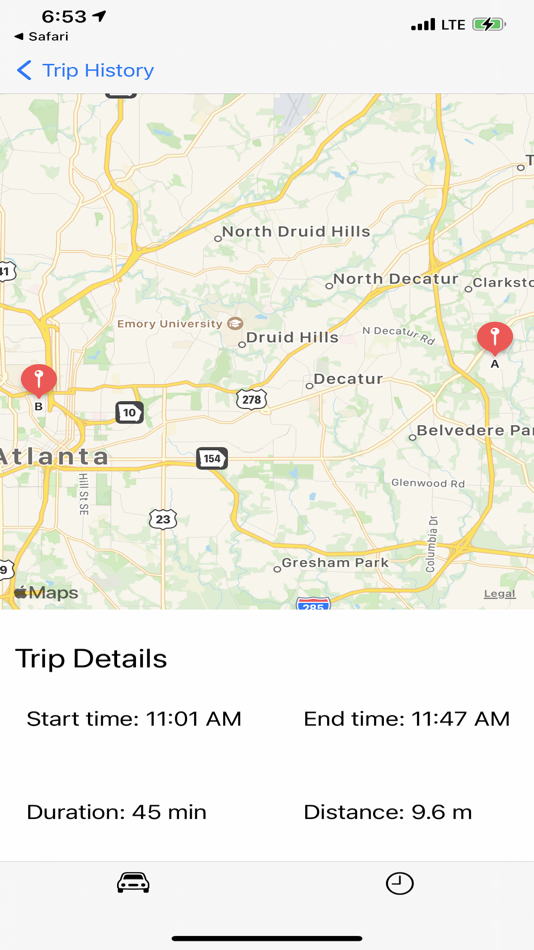 #3. Commute AutoTracker (iOS) 由: Yizra Ghebre