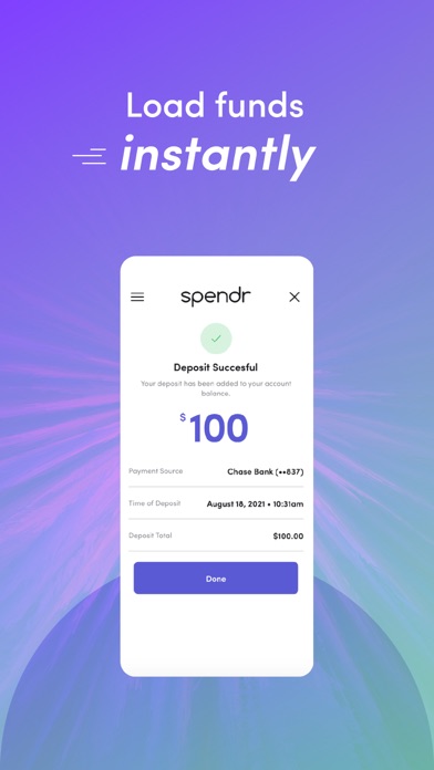 Spendr App Screenshot