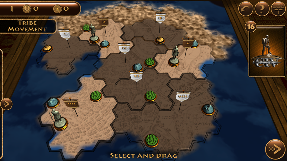 #1. PocketCiv (iOS) 由: Baby Marsupial Creations LLC