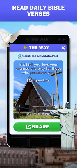 Game screenshot Daily Bible Quiz Bible Games hack