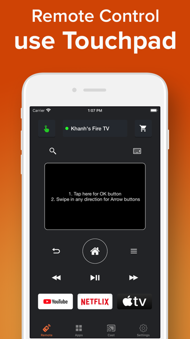 Fire Remote: TV Stick Remote Screenshot