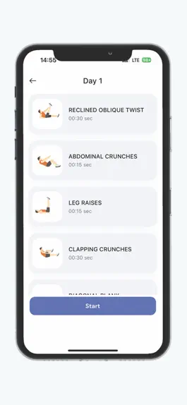Game screenshot 28-Day Abs Workout apk