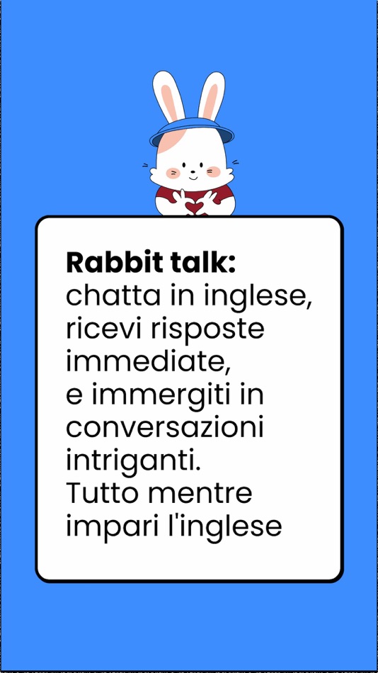 #1. Rabbit talk: impara chattando (iOS) 由: Zumbat Hub srl
