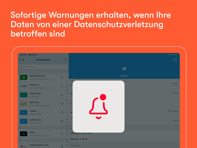 ‎Passwort-Manager von Dashlane Screenshot