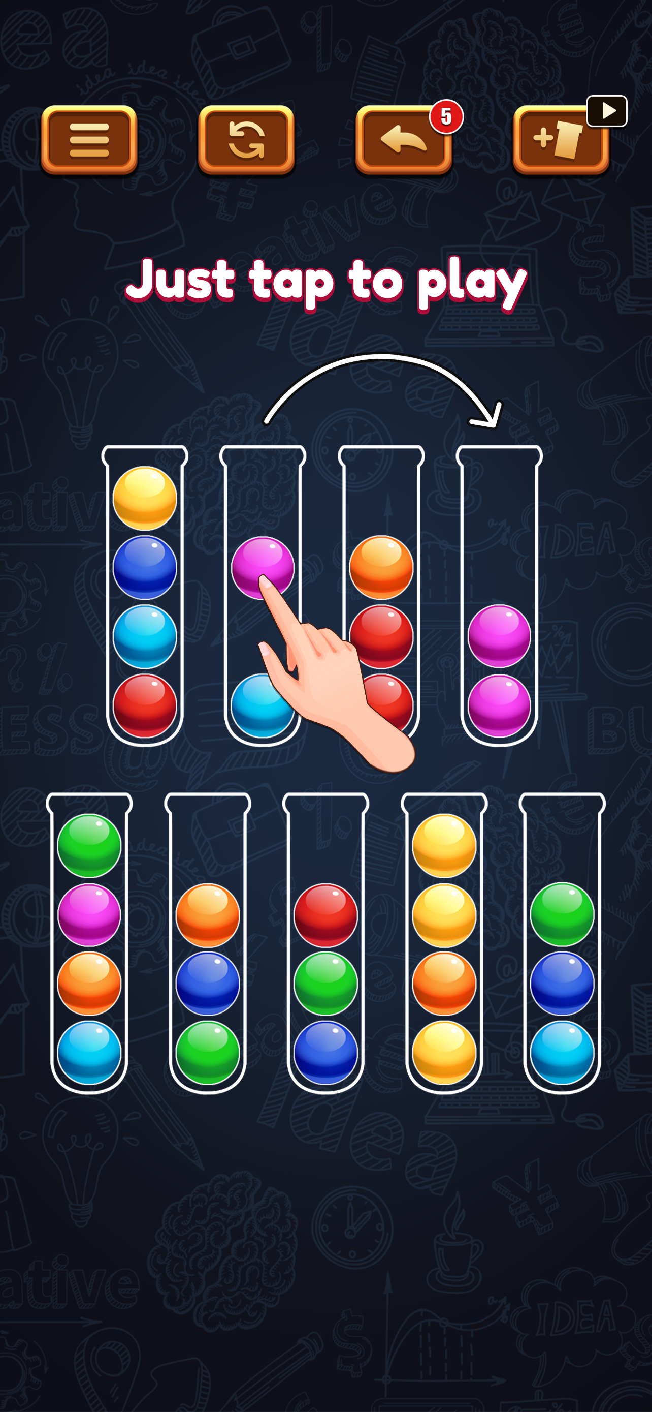 Ball Sort: Color Sorting Games