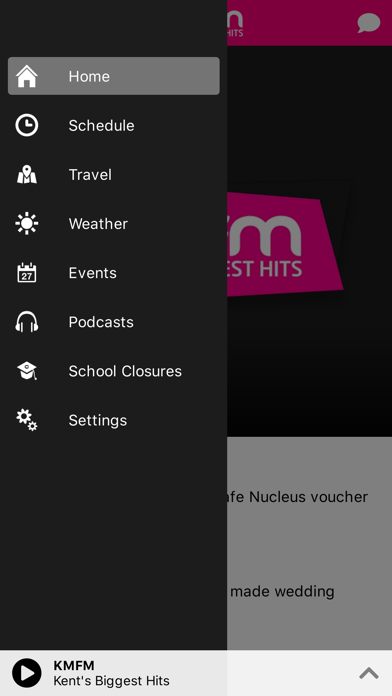 kmfm - Kent's Radio Station Screenshot