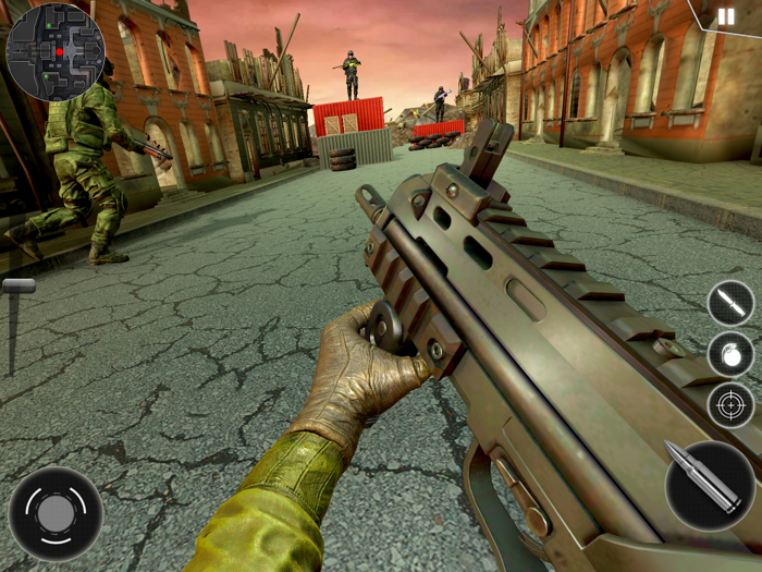 WW2 Army vs Modern FPS Battle