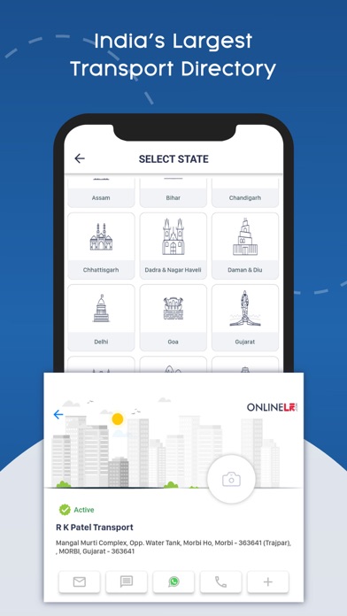 Online LR Transport LR / Bilty Screenshot