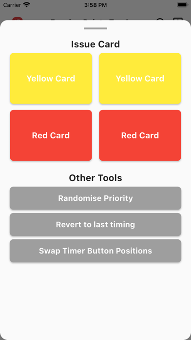 Fencing Scores Screenshot