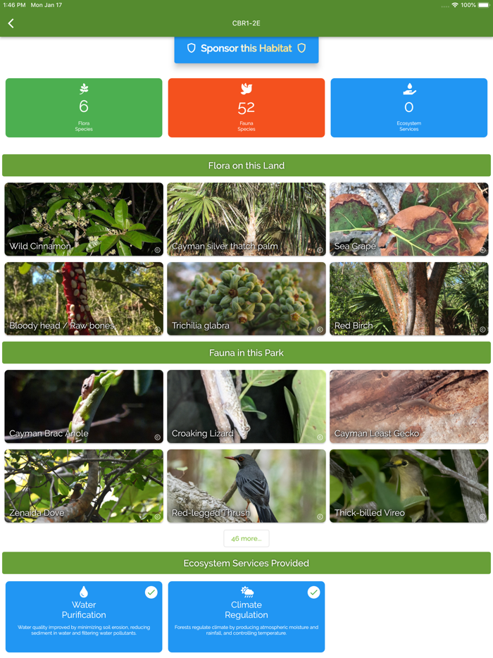 Biota - Cayman Conservation