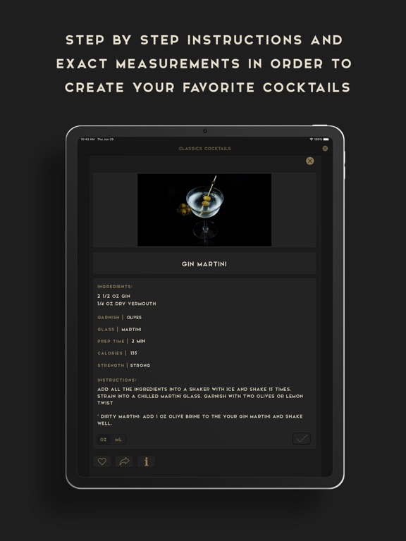 Screenshot #5 pour BarSpoon - the cocktail app!