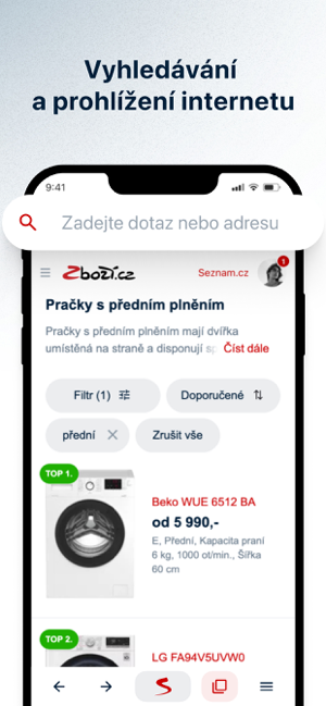 ‎Seznam.cz Screenshot